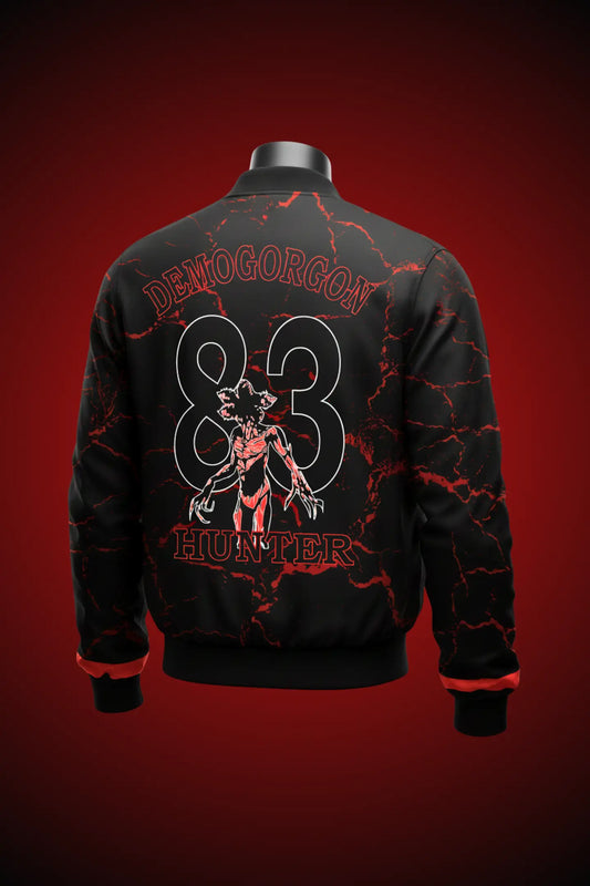 Stranger Things Demogorgon Hunter Unisex Bomber Jacket