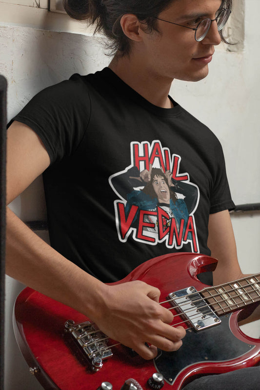 Stranger Things Eddie Munson Hail Vecna T-shirt