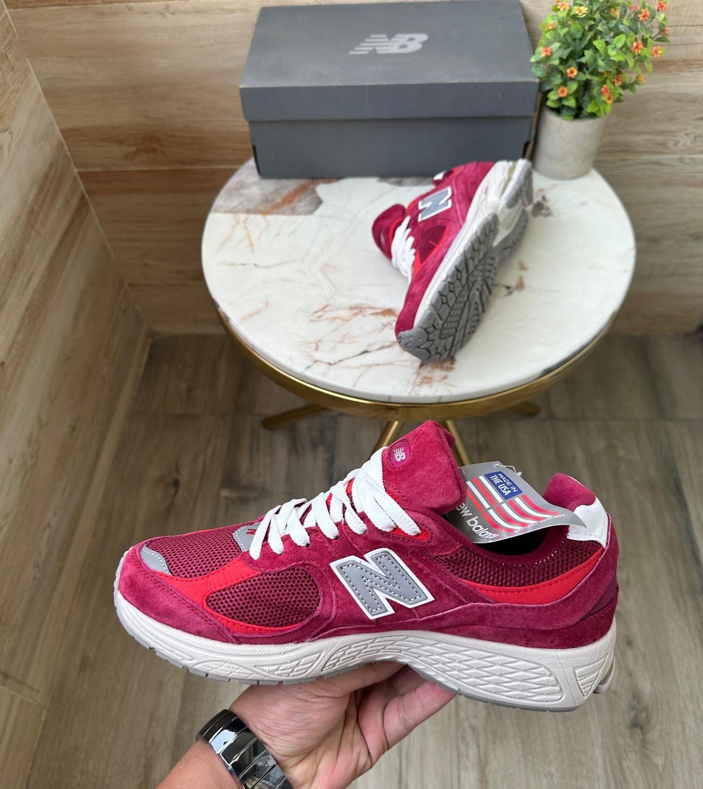 NEW BALANCE 2002r cherry Bordeaux - Image 2