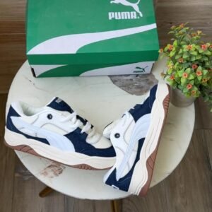 Puma Suede180 White Navy