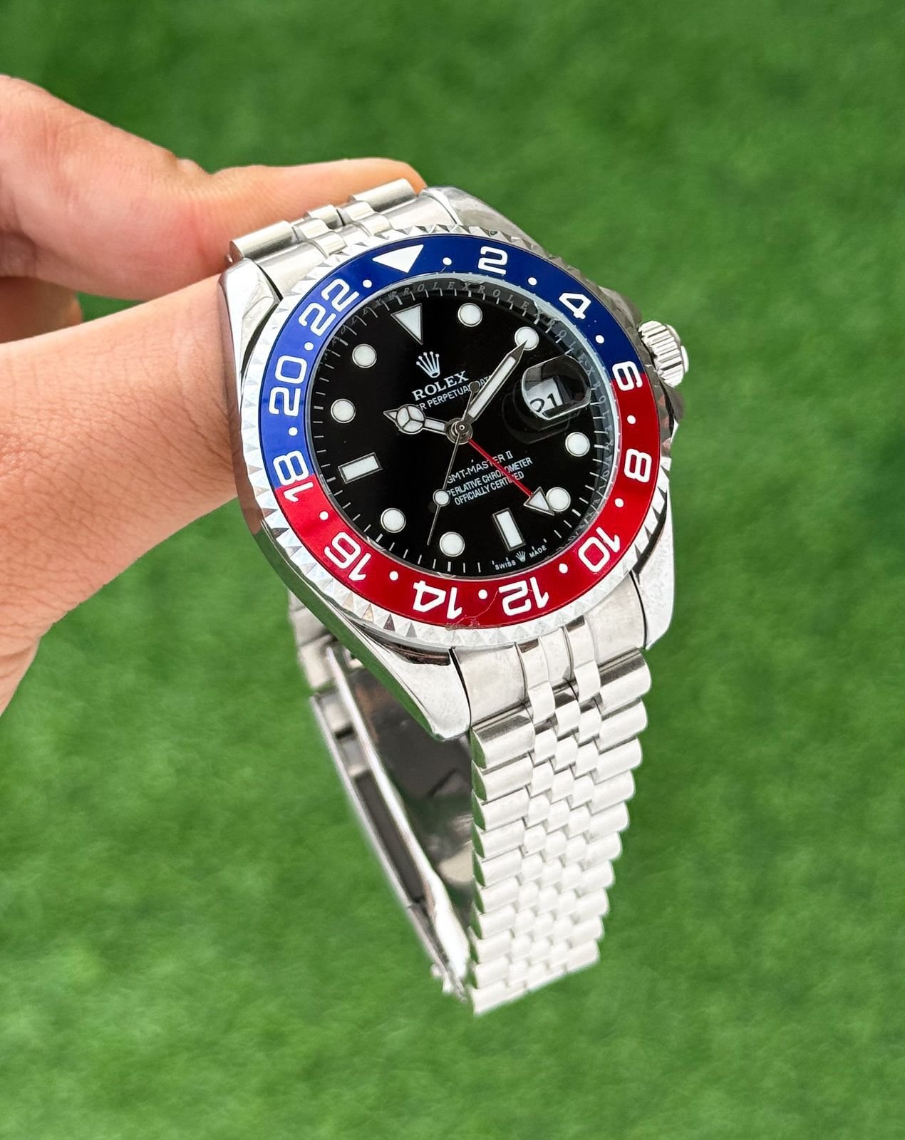 Rolex GMT Master II With Pepsi Bezel
